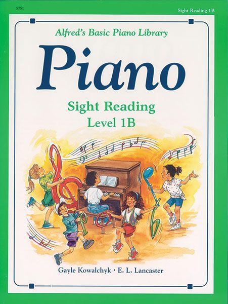 Alfred's Basic Piano Library: Sight Reading Book 1B Book