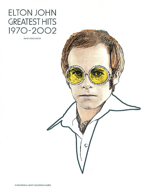 Elton John: Greatest Hits 1970-2002 Book