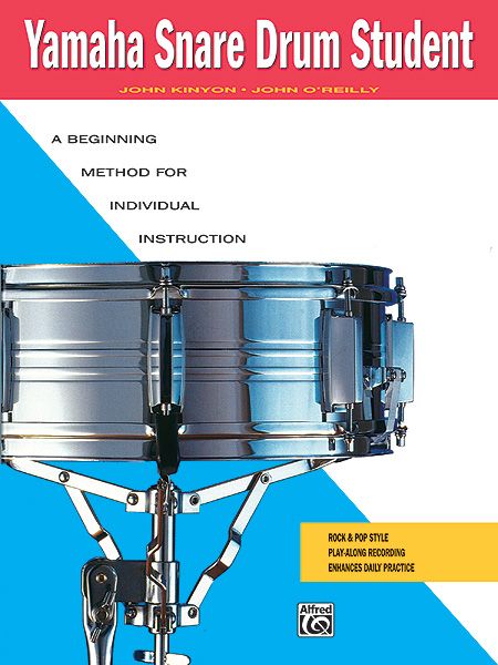Yamaha Snare Drum Student A Beginning Method For Individual Instruction Book