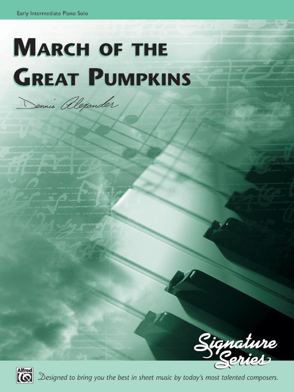 March Of The Great Pumpkins Sheet