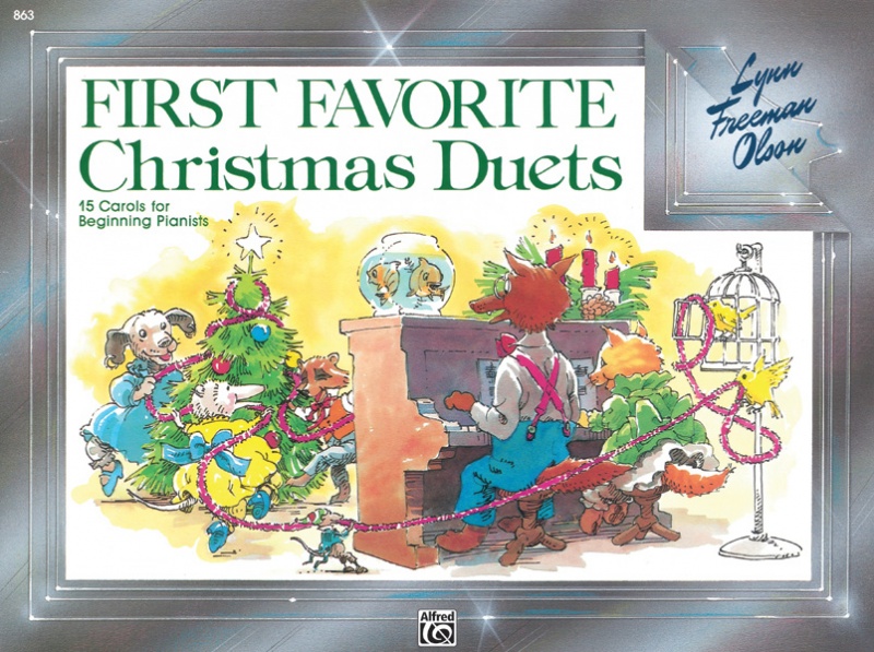 First Favorite Christmas Duets 15 Carols For Beginning Pianists