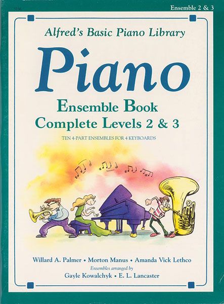 Alfred's Basic Piano Library: Ensemble Book Complete 2 & 3 Book