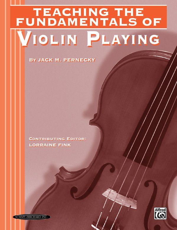 Teaching The Fundamentals Of Violin Playing Book
