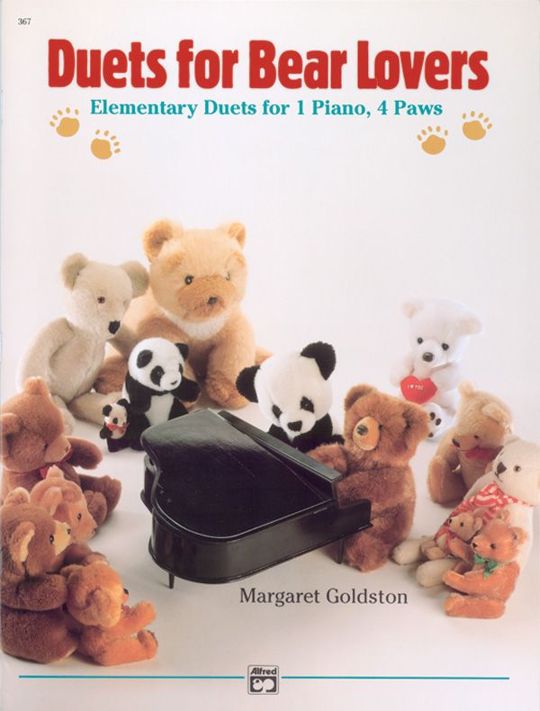 Duets For Bear Lovers Elementary Duets For 1 Piano, 4 Paws Book