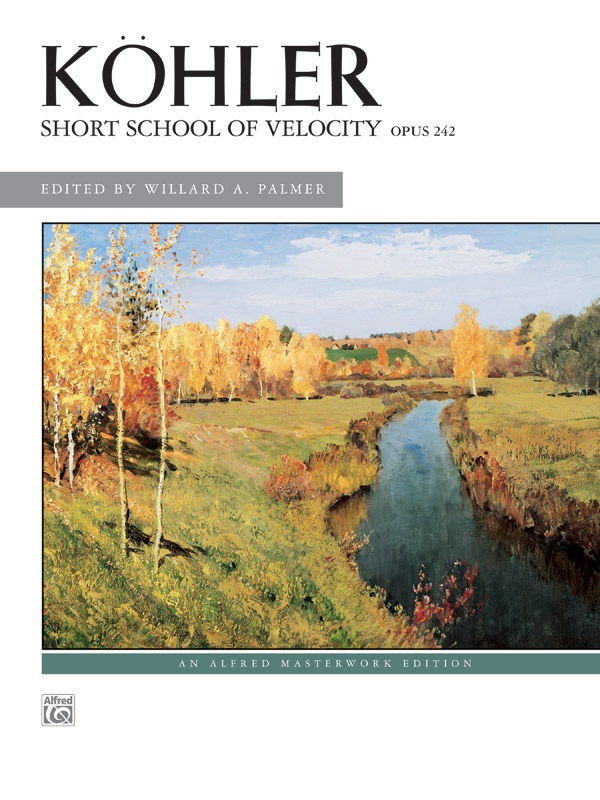 köHler: Short School Of Velocity, Opus 242 Book