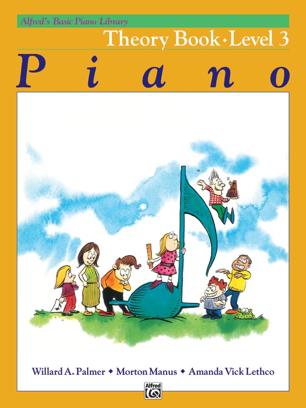 Alfred's Basic Piano Library: Theory Book 3 Book