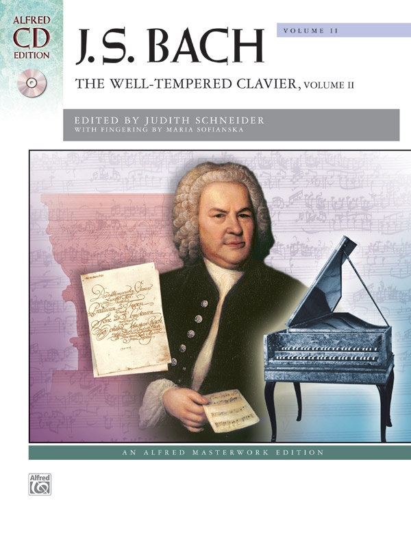 J. S. Bach: The Well-Tempered Clavier, Volume Ii Comb Bound Book