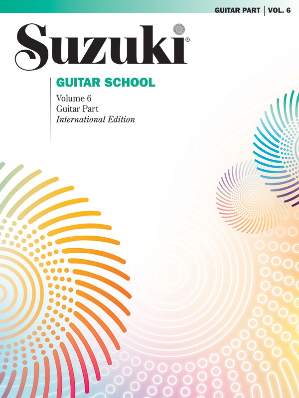 Suzuki Guitar School Guitar Part, Volume 6 (International) Book