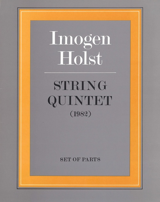 String Quintet Parts - Faber Edition by Imogen Holst