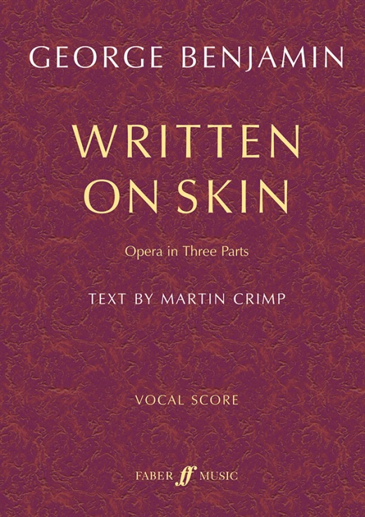 Written On Skin Opera In Three Parts Vocal Score
