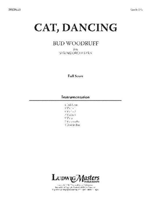 Dancing Full Score for String Orchestra