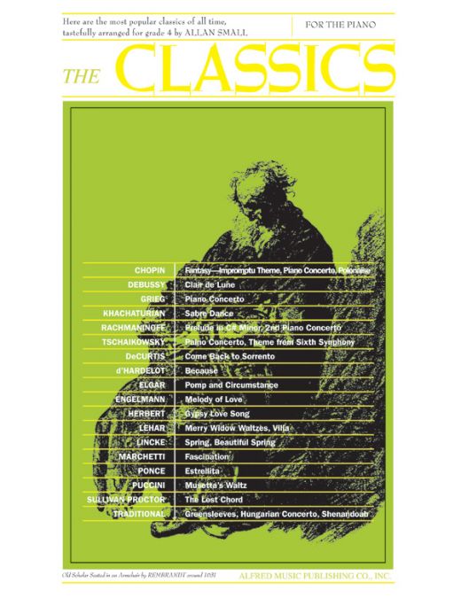 The Classics Here Are The Most Popular Classics Of All Time, Tastefully Arranged For Grade 4 Book