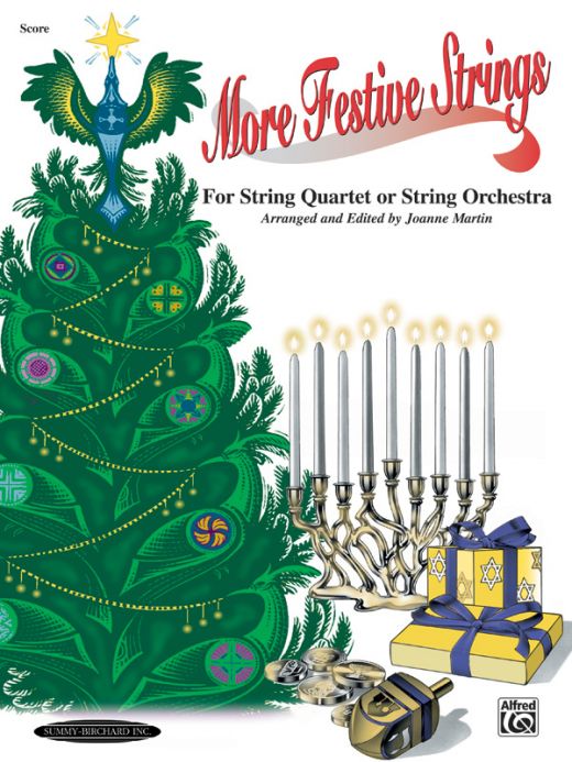 More Festive Strings Score for String Quartet or Orchestra