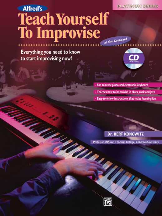 Alfred's Teach Yourself To Improvise At The Keyboard - Book & CD