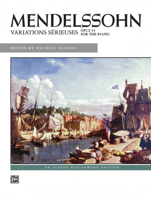 Mendelssohn: Variations sérieuses, Opus 54 Book
