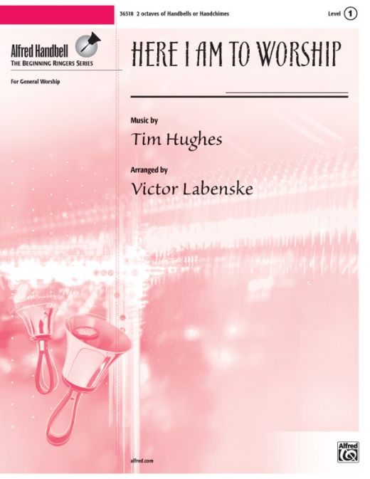 Buy Here I Am to Worship Sheet Music Online - 2 Octaves Handbell ...