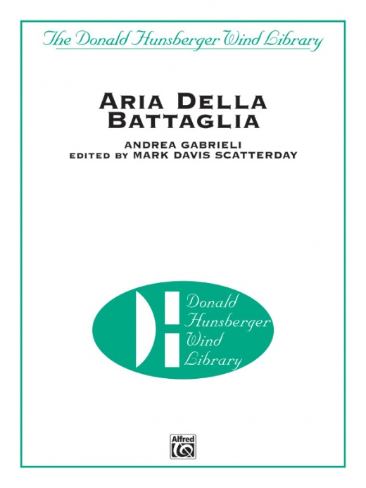 Aria Della Battaglia Conductor Score & Parts