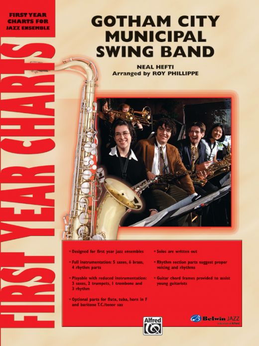 Gotham City Municipal Swing Band Conductor Score & Parts