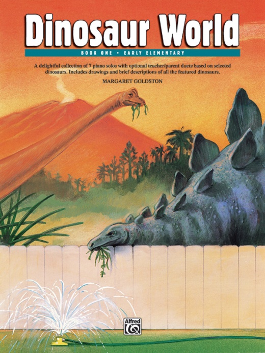 Dinosaur World, Book 1 - Piano Book for Kids