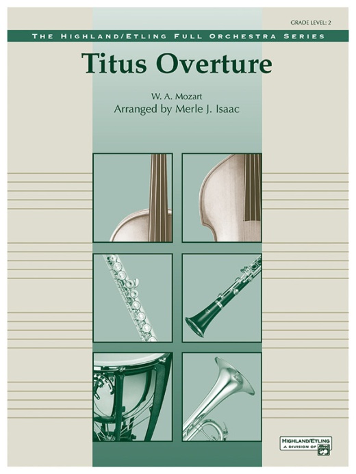 Titus Overture Conductor Score
