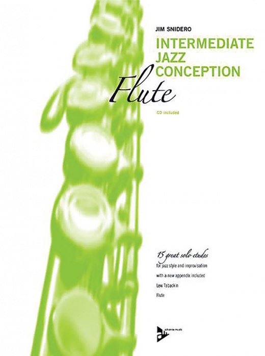 Intermediate Jazz Conception: Flute 15 Great Solo Etudes Book & CD