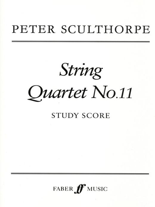 String Quartet No. 11 Study Score