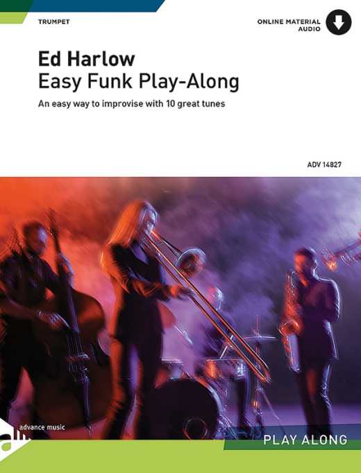 Easy Funk Play-Along Trumpet Book & Online Audio