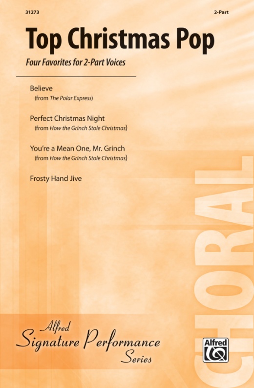 Top Christmas Pop Four Favorites For 2-Part Voices Book