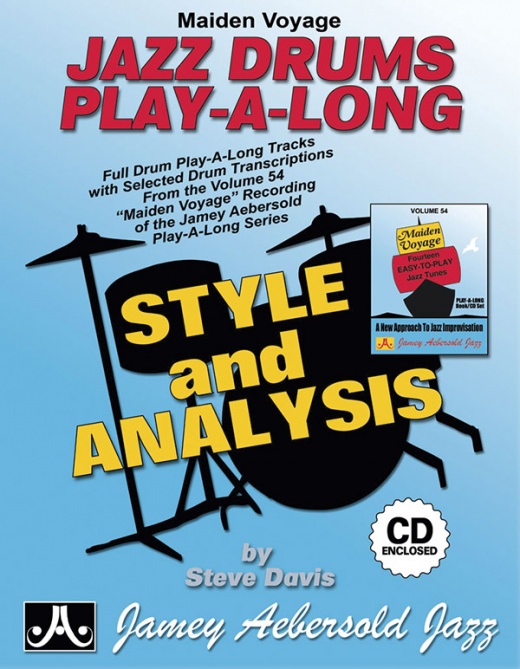 Maiden Voyage Jazz Drums Play-A-Long Style And Analysis Book & CD