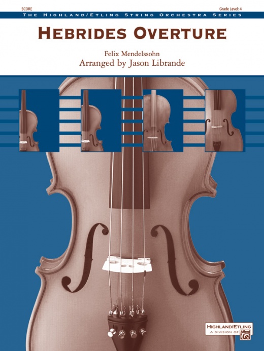 Hebrides Overture Conductor Score for String Orchestra