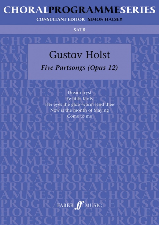 Five Partsongs Book by Gustav Holst