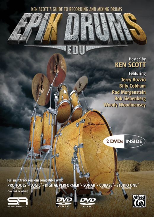 Epik Drums Edu 2 Dvds - Learn Drum Recording and Mixing from the Masters