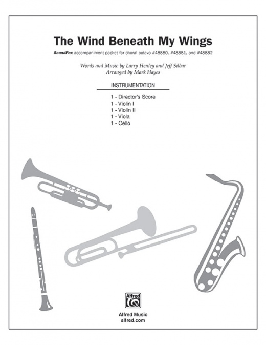 The Wind Beneath My Wings Instrumental Parts