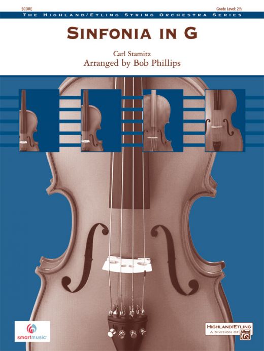 Sinfonia In G Conductor Score & Parts