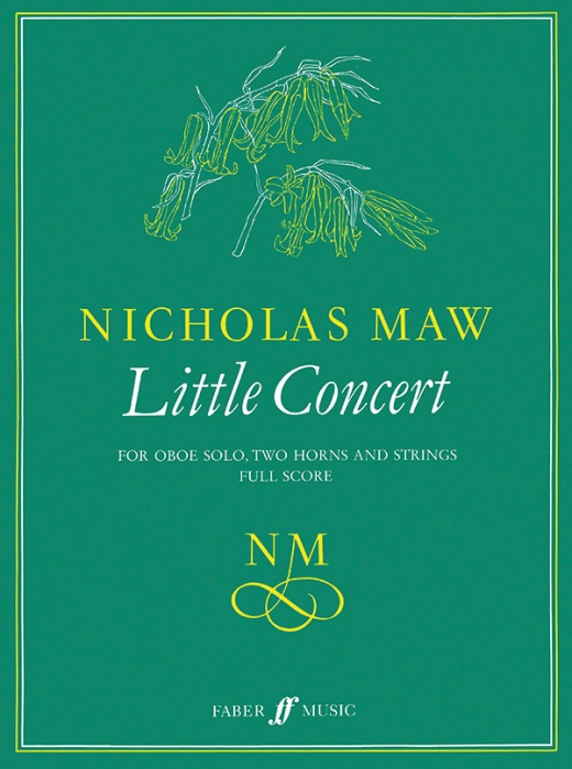 Little Concert Full Score - Faber Edition - Nicholas Maw