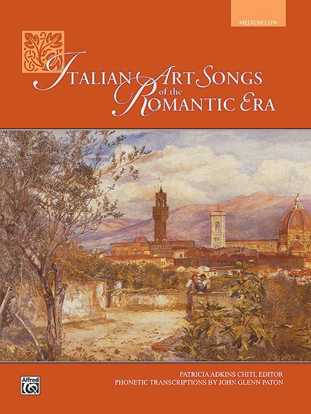 Italian Art Songs of the Romantic Era Book