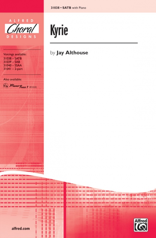Kyrie Choral Octavo - SATB Choir Music Sheet by Jay Althouse