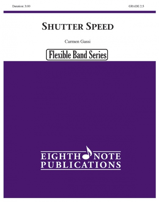 Shutter Speed Conductor Score & Parts