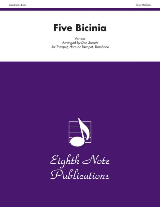 Five Bicinia Score & Parts