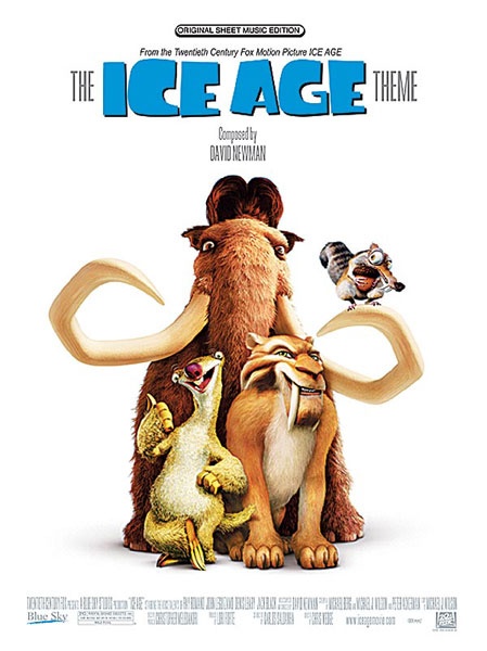 The Ice Age Theme (From Ice Age) Sheet Music for Piano/Vocal/Chords
