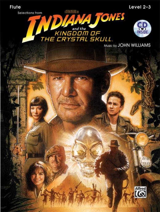 Indiana Jones And The Kingdom Of The Crystal Skull Instrumental Solos Book & CD