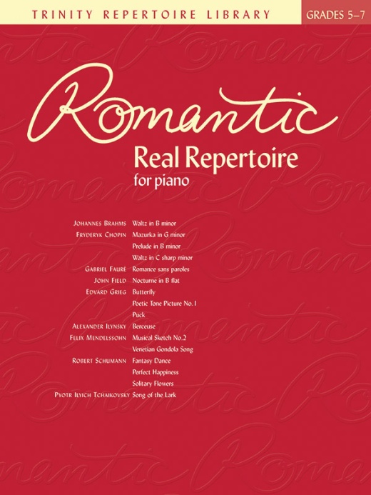 Romantic Real Repertoire: Piano Music Book