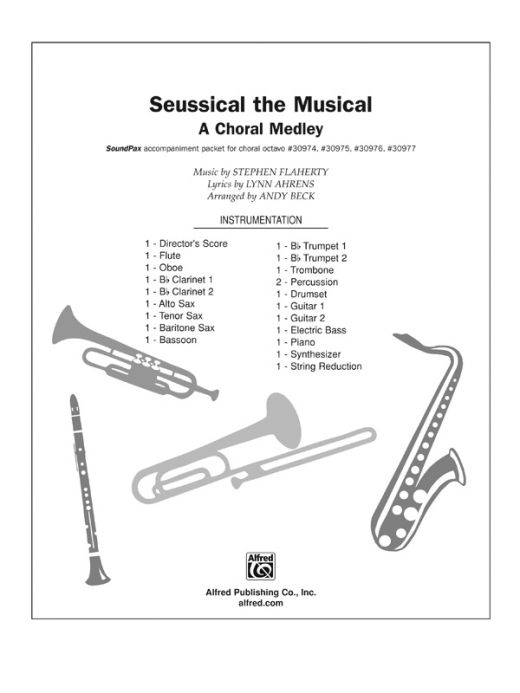 Seussical The Musical: A Choral Medley Instrumental Parts