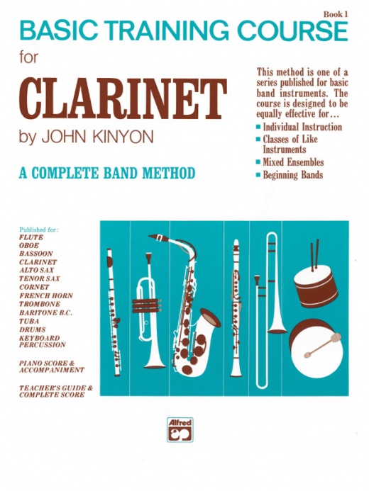 John Kinyon's Basic Training Course, Book 1 - Clarinet Band Method