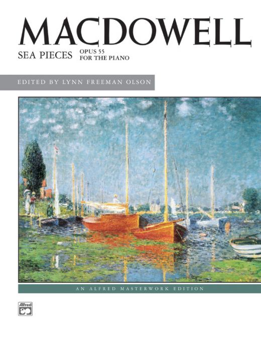 Macdowell: Sea Pieces, Opus 55 Book