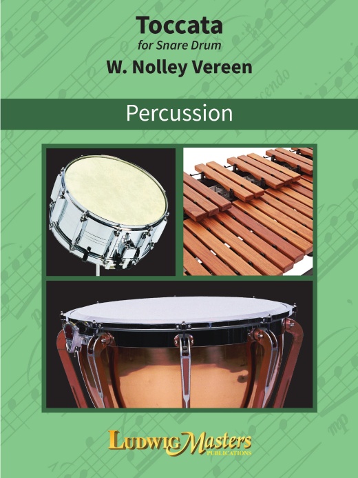 Toccata For Snare Drum Conductor Score & Parts