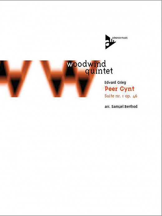 Peer Gynt Suite No. 1, Op. 46 Conductor Score & Parts