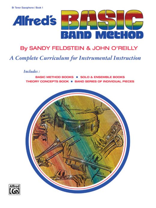 Alfred's Basic Band Method, Book 1 - A Complete Curriculum For Tenor Sax Instruction