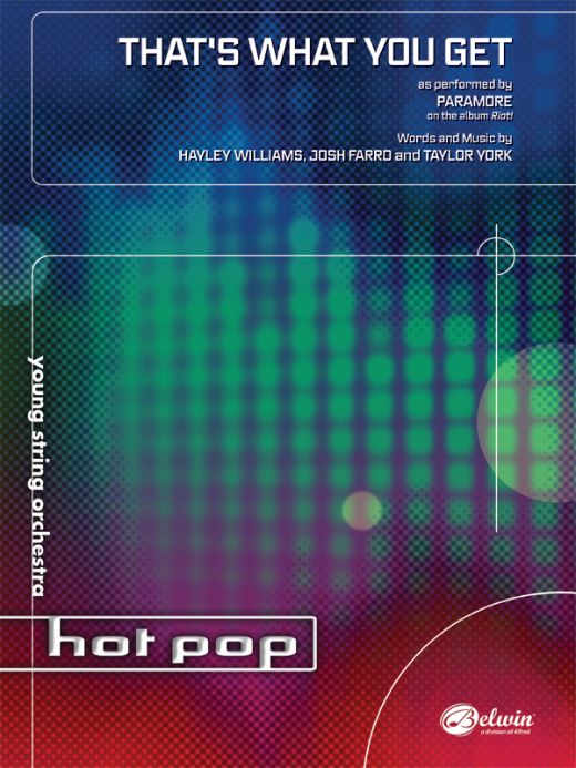 That's What You Get Conductor Score & Parts by Paramore