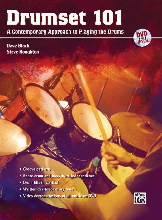 Drumset 101: A Contemporary Approach To Playing The Drums Book & DVD